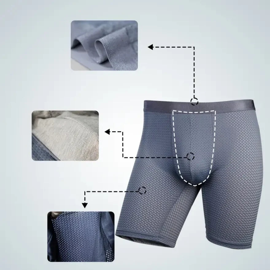 Långa EcoaWear Boxershorts (Köp 2 & få 2 GRATIS)