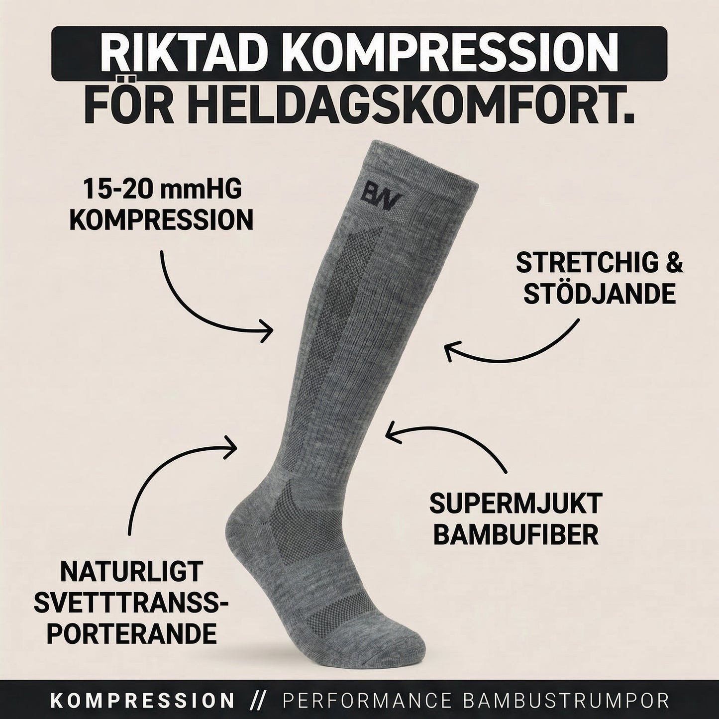 Kompressions- och stödstrumpor